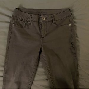 Maurices Dark Gray Skinny Jeggings Size S